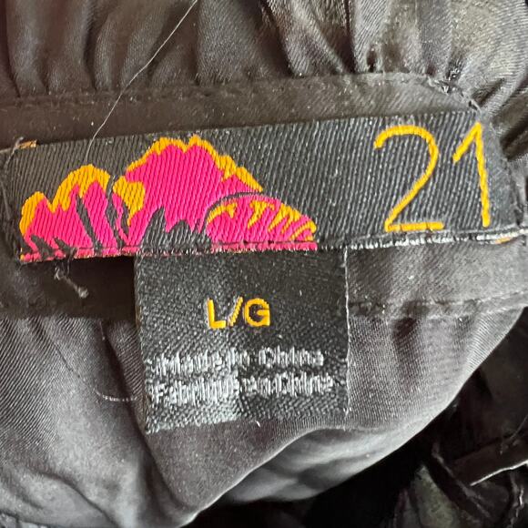 Black Ruffle Front Satin Tank Top Victorian Y2K 2000s Gothic Grunge Large - Picture 4 of 7